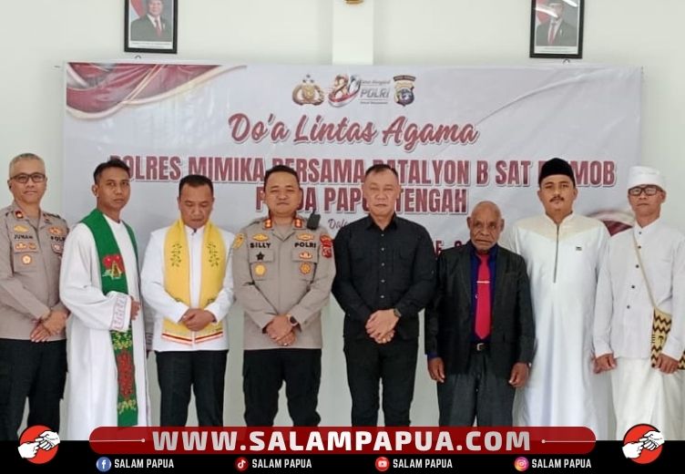 Hadiri Kegiatan Doa Lintas Agama, AKBP Billyandha Sampaikan Pesan Perpisahan