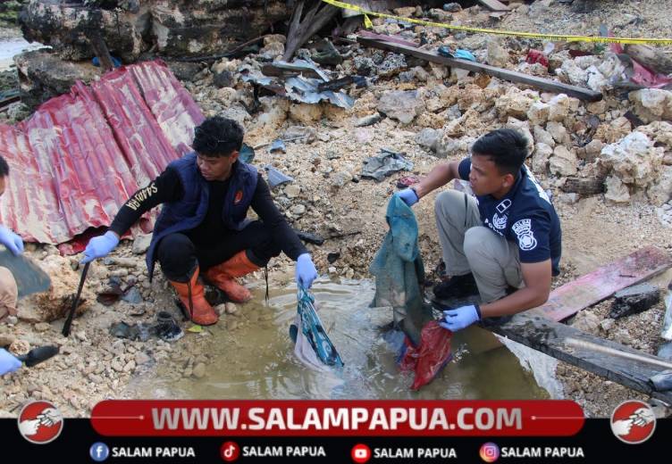 Tim Gabungan Temukan 32 Potongan Tubuh Korban Ledakan Mortir Peninggalan Perang Dunia II Di Biak