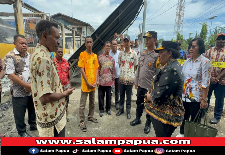 Pasca Kebakaran SD YPK Sion Nabire, Gubernur Papua Tengah Minta Siskamling Dihidupkan