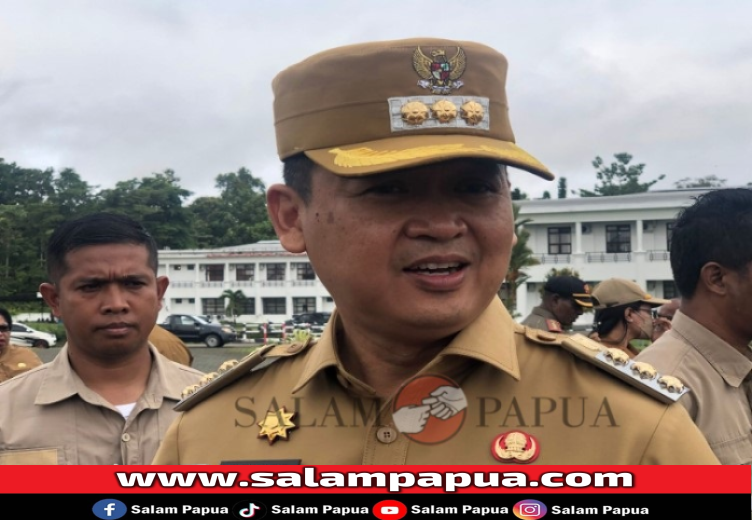 Valentinus Sumito Kembali Jabat Pj Bupati Mimika