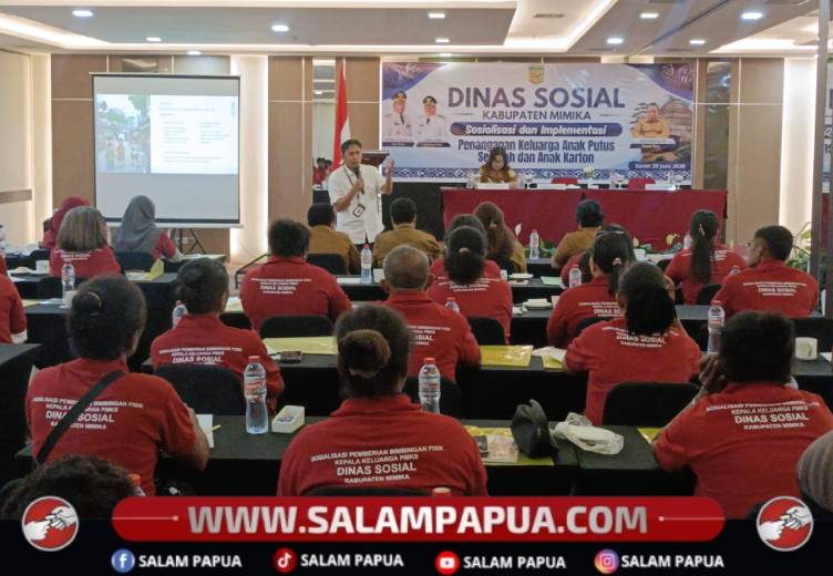 Dinsos Mimika Siapkan 20 Anak Putus Sekolah Ikuti Pelatihan Vokasi Di Jakarta Dan Bogor