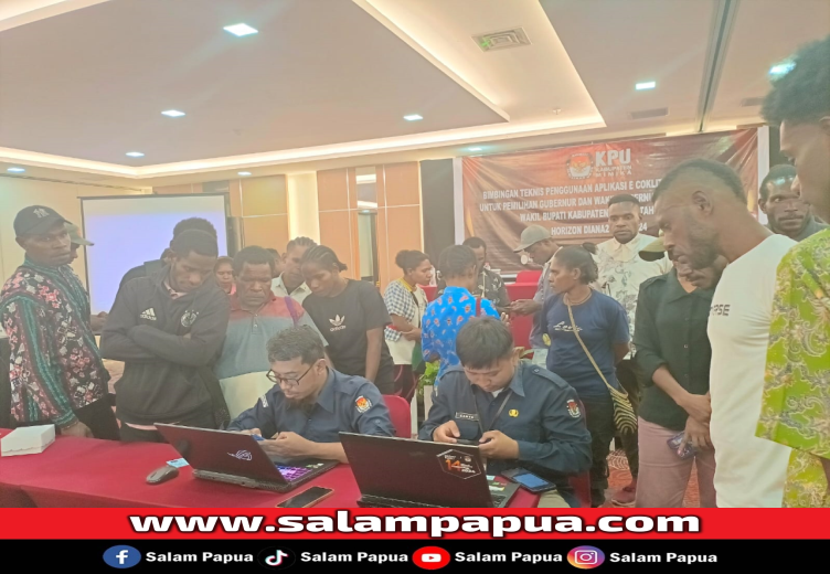 KPU Gelar Pembuatan Akun Dan Bimtek Penggunaan Aplikasi E Coklit Bagi Pantarlih Distrik