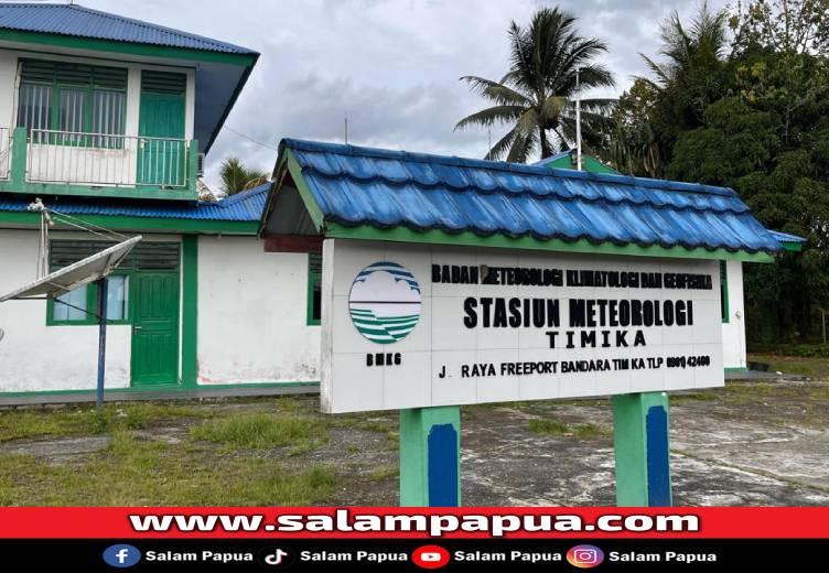 BMKG Jelaskan Penyebab Angin Kencang Yang Terjadi Di Timika Pada Malam Hari