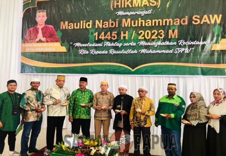 Himpunan Kerukunan Maros Di Mimika Gelar Maulid Nabi Muhammad SAW