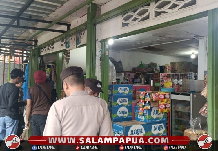 Kios Sahara Di Serui Mekar Dibobol Dan Uang 10 Juta Raib Digondol Maling