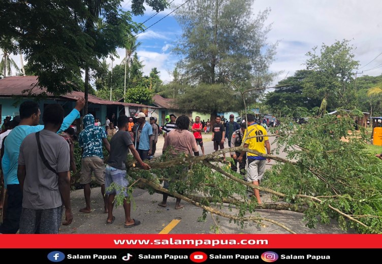 Warga Kaugapu Tewas Tergeletak Di Jalan, Keluarga Sempat Palang Jalan