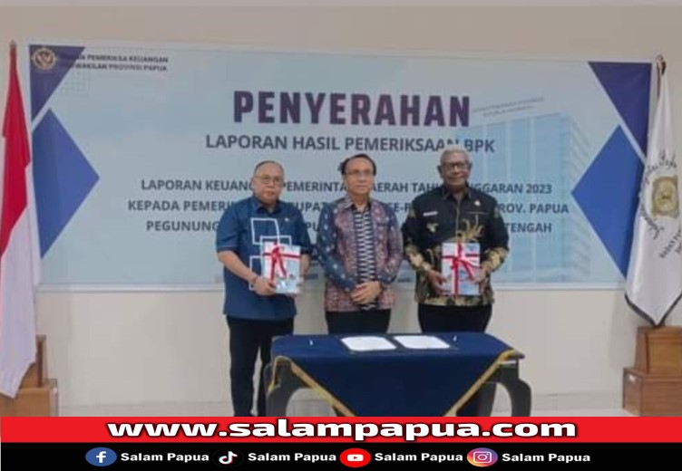 Kesembilan Kalinya Pemkab Mimika Terima Opini WTP Tapi Dengan 700 Catatan BPK