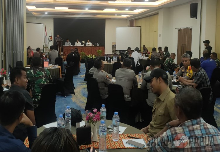 Pihak Ketiga Belum Maksimal, Logistik Pemilu Tetap Disalurkan Ke Wilayah Gunung Dan Pesisir Mimika