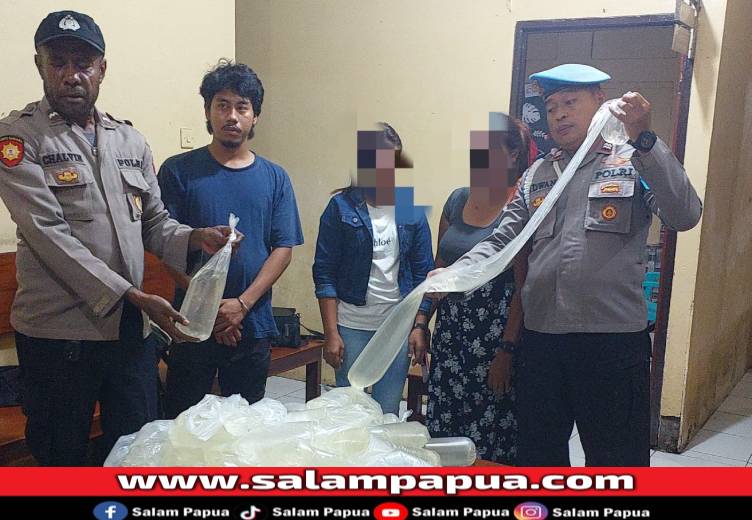Sweeping KM Sabuk Nusantara 75, Dua IRT Terciduk Bawa 80 Liter Miras