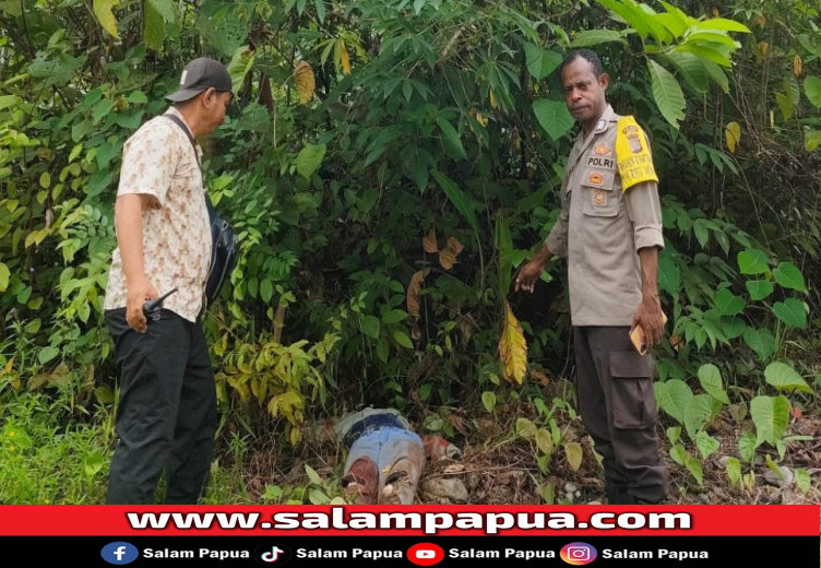 Seorang Pria Ditemukan Tewas Mengenaskan Di Kwamki Narama