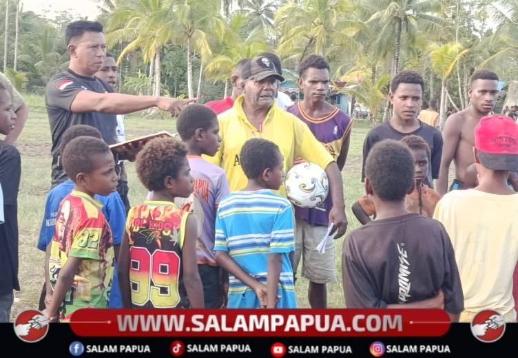 Murid SD YPPK Kokonao Siap Berlaga Di Mini Soccer Kapolda Papua Tengah Cup III