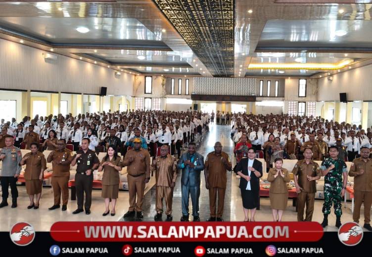 Wabup Mimika Buka Latsar 518 CPNS, ASN Diminta Profesional Dan Berintegritas