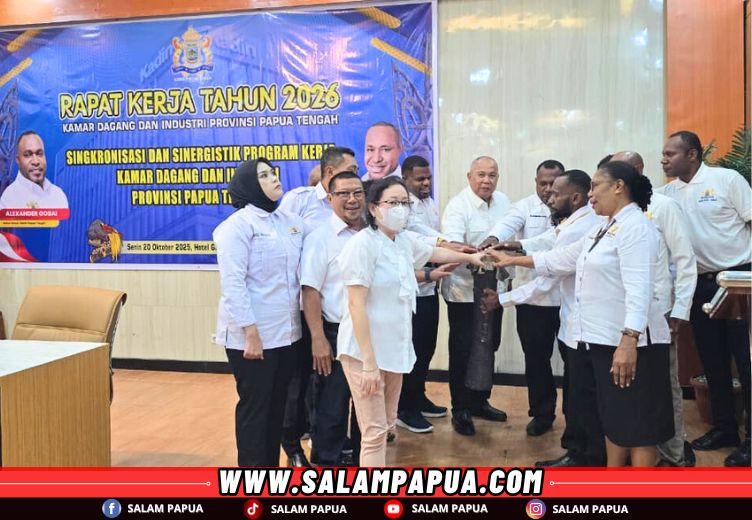 Gerak Cepat Pasca Dilantik, KADIN Papua Tengah Gelar Raker Perdana