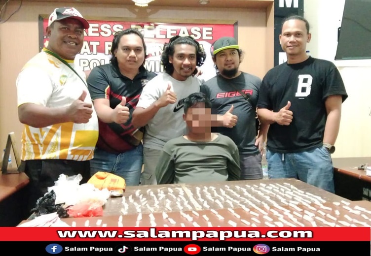 Polisi Tangkap DPO Pengedar Narkoba, Barang Bukti 317 Paket Shabu Ikut Diamankan