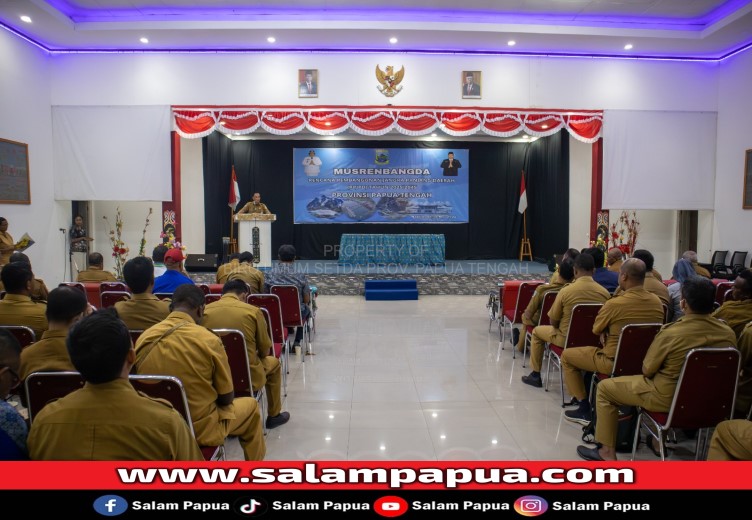 Musrenbang RPJPD Papua Tengah 2025-2045 Hasilkan 17 Arah Pembangunan Dan 45 Sasaran Pokok