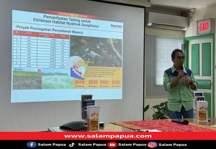Freeport Indonesia Manfaatkan Tailing Mengeliminasi Malaria ? Berikut Penjelasannya