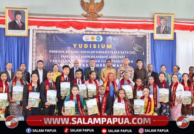 Pemprov Papua Tengah Tegaskan Komitmen Bangun SDM, Lulusan PGSD Diminta Siap Mengabdi Di Daerah Terpencil