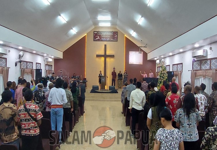 Amiete Papua Group Gelar Ibadah Natal Bersama 2023, Komisaris: Bangun Perusahaan Dengan Kejujuran