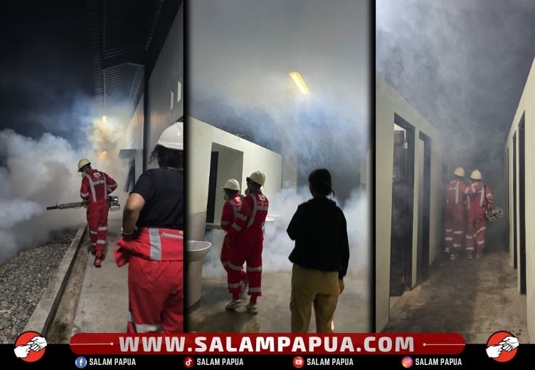 Fogging Malaria: Langkah Khusus Dinkes Mimika Di Daerah Endemis Tinggi