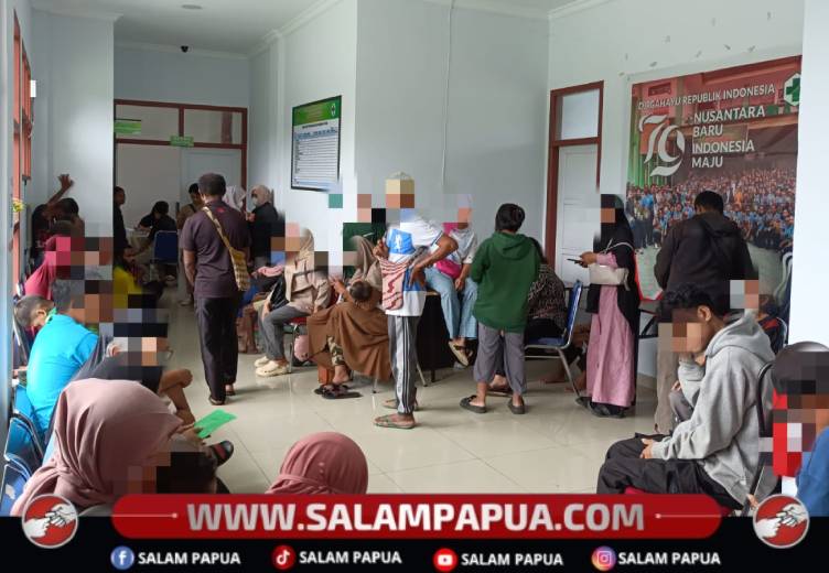 Puluhan Warga Timika Ikuti Pengobatan ODGJ Dan Konseling Psikologi Gratis Di Puskesmas Timika