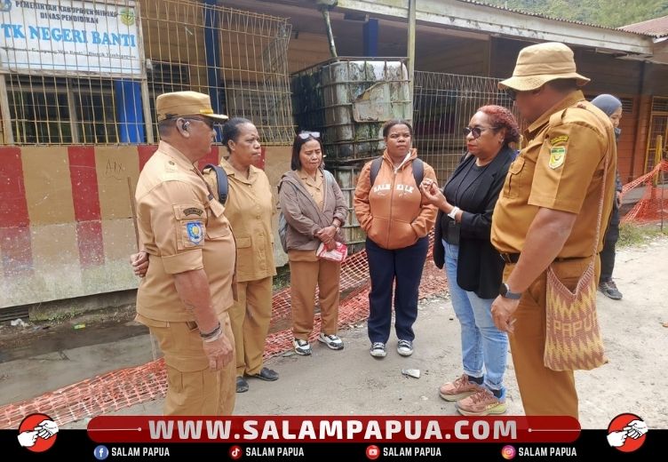 Pasca Dibakar KKB, Pemkab Mimika Dan PTFI Siap Bangun Kembali Sekolah Di Waa Banti