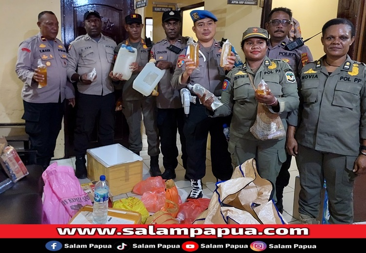 250 Liter Miras Jenis Sopi Yang Dibawa Penumpang Berhasil Diamankan Di Kapal Tatamailau