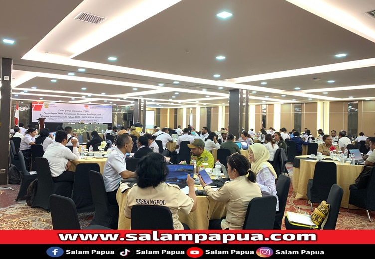 Tingkatkan Inovasi Daerah, Pemkab Mimika Gelar FGD Jaring Data Penyusunan Road Map
