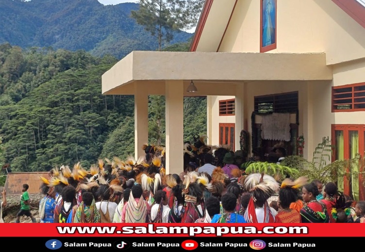 Freeport Indonesia Dukung Peresmian Gereja Di Aroanop Tembagapura, Bantu Transportasi Bagi Warga Dan Logistik