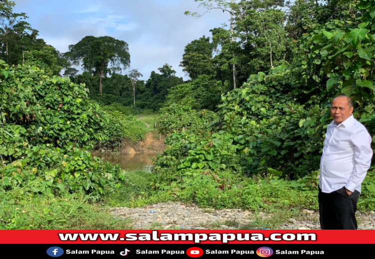 Inilah Lokasi Pembangunan Jembatan Merah Timika
