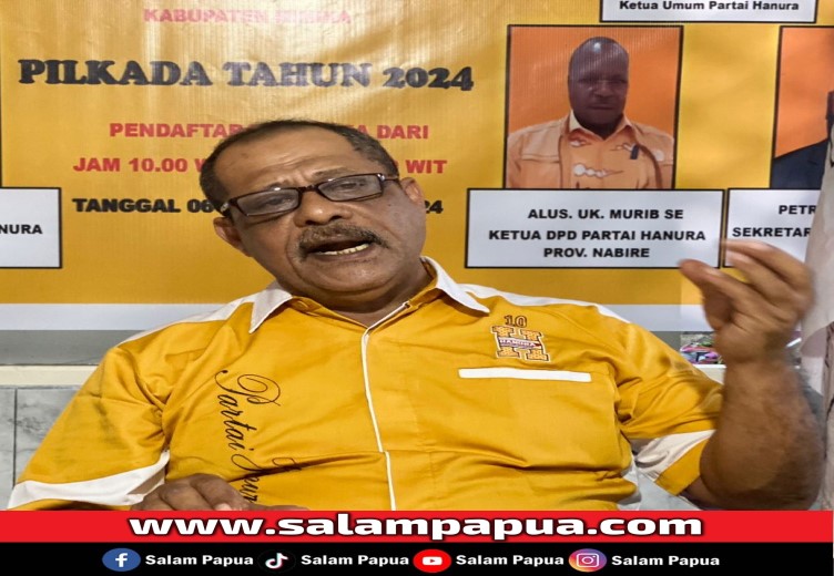 Soal Pernyataan MRP Pilkada 2024 Harus Diisi OAP, Ini Tanggapan Hanura