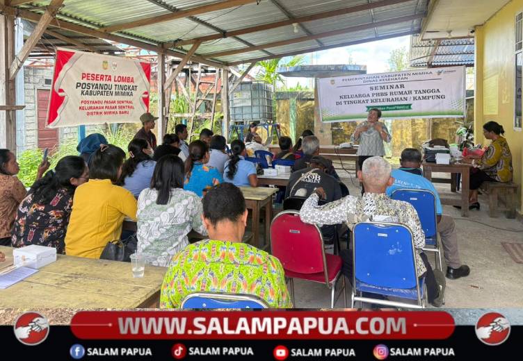 Tingkatkan Kesadaran Hidup Sehat, Dinkes Mimika Gelar Seminar PHBS Di Empat Kelurahan