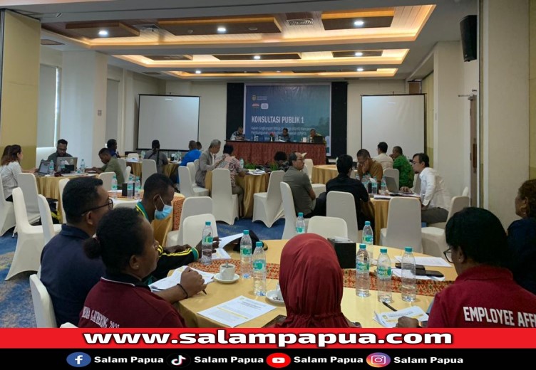 DLH Gelar Konsultasi Publik 1 Bahas Isu-Isu Strategis Seputar Lingkungan Hidup Di Mimika