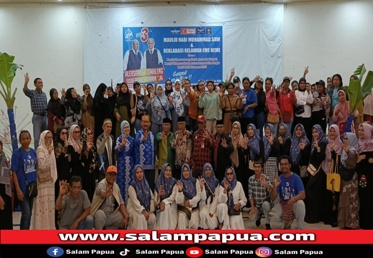 Deklarasi Relawan Eme Neme Dan Jumat Berkah, Dukungan Untuk AIYE Kian Banyak