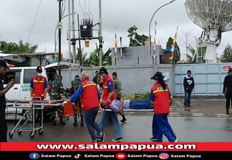 Libatkan 500 Personel Gabungan, Simulasi Sispamkota Pilkada Di Mimika Menegangkan