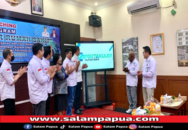 Launching Spektakuler RS Di RSUD Mimika, Pj Bupati Mimika: Program Ini Harus Diikuti Semua OPD