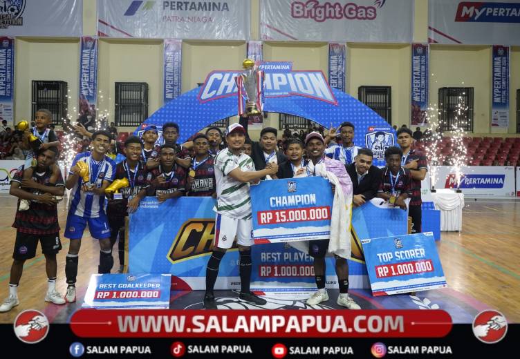 MyPertamina Futsal Competition 2026 Berakhir, Pertamina Dukung Lahirnya Talenta Muda Papua