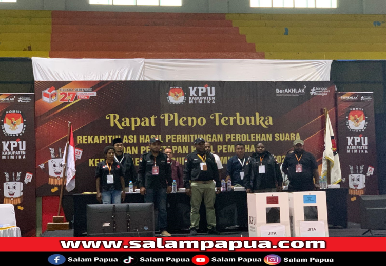 Berikut Perolehan Hasil Rekapitulasi Distrik Jita, Saksi AIYE Minta Perhitungan Ulang
