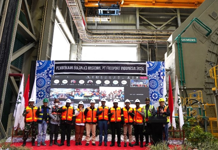 Freeport Laksanakan BK3N 2024 Selama 2 Bulan, Kampanyekan Informasi Dan Praktik Positif K3 Di Area Kerja