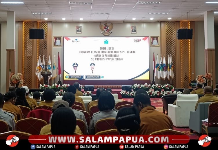 Gubernur Papua Tengah: Pensiunan ASN Adalah Aset Bangsa Yang Luar Biasa Dalam Dedikasi Selama Puluhan Tahun