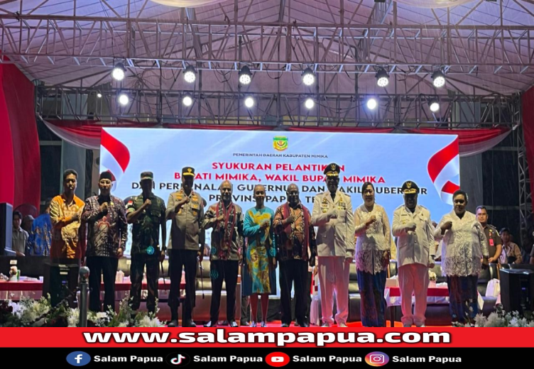 Bupati Dan Wakil Bupati Mimika Ajak Masyarakat Bersatu Dan Siap Terima Kritikan Konstrukfif