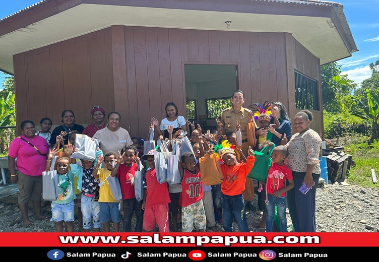 Kunjungi TK Nangmora YGTT, Pj Bupati Mimika Harap Program Gasing Diterapkan