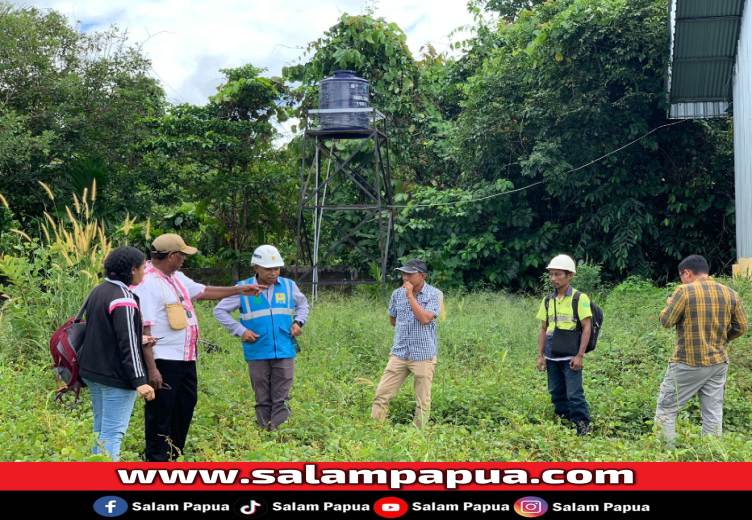 PLN Dan DLH Mimika Survei Lokasi Pemasangan Listrik Untuk PDU
