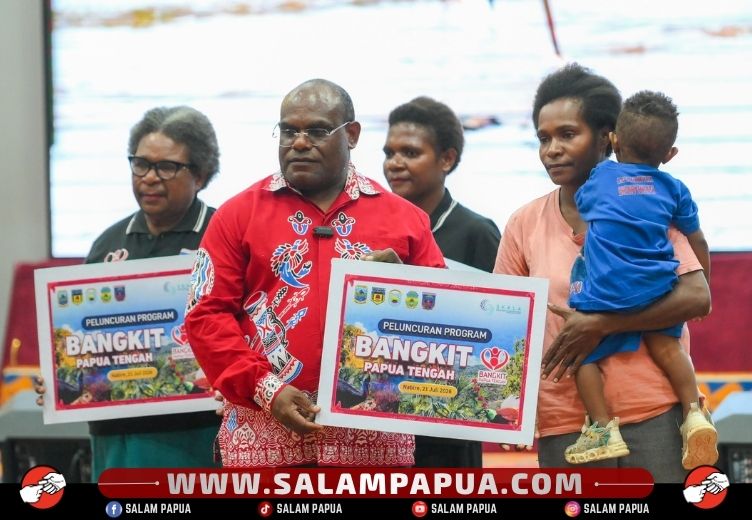 Luncurkan Program BANGKIT Papua Tengah, Gubernur Meki Nawipa: Wujud Keberpihakan Pemerintah Kepada Masyarakat