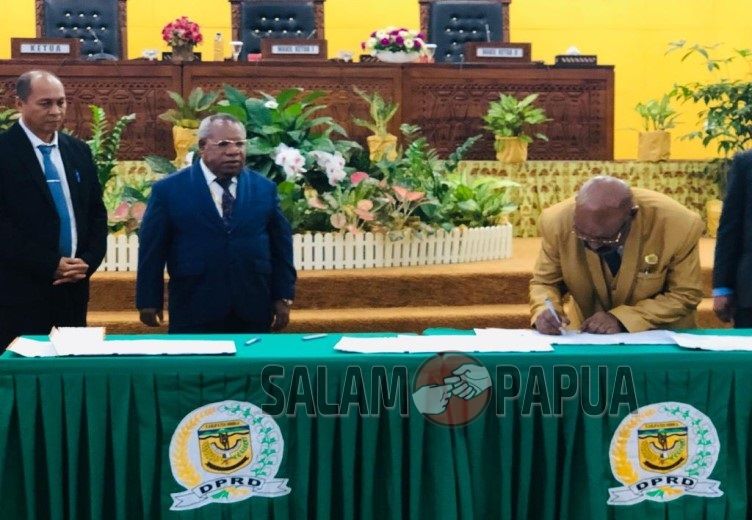 APBD Perubahan Kabupaten Mimika Tahun 2023 Disepakati Rp 7,2 Triliun