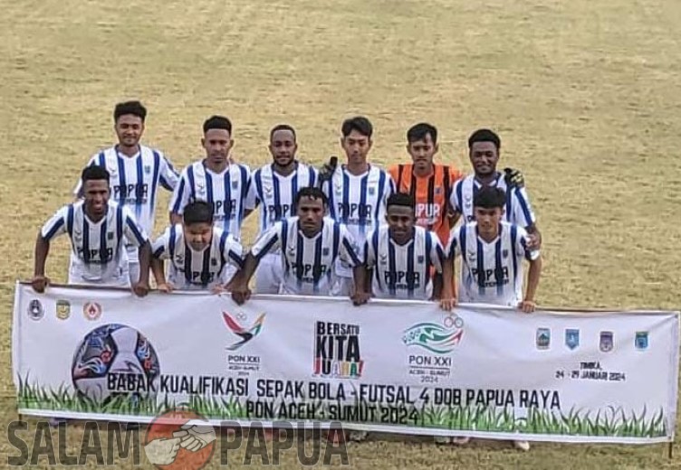 Tim sepakbola Papua Pegunungan (Dok.:salampapua.com)