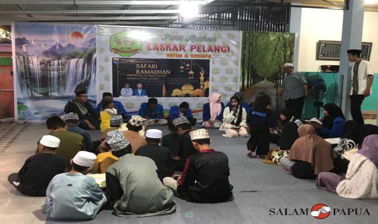 PMII TIMIKA GELAR SAFARI RAMADHAN DAN BUKA PUASA BERSAMA ANAK PANTI ASUHAN