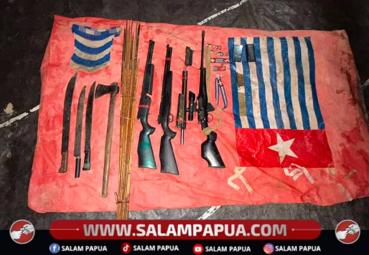 Koops TNI Habema Kuasai Honai Yang Diduga Jadi Transit OPM, Tiga Senjata Api Diamankan