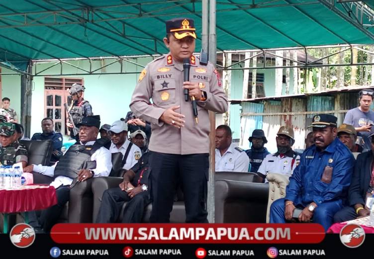 Kapolres Mimika: Pelanggar Kesepakatan Damai Kwamki Narama Akan Diproses Hukum Positif