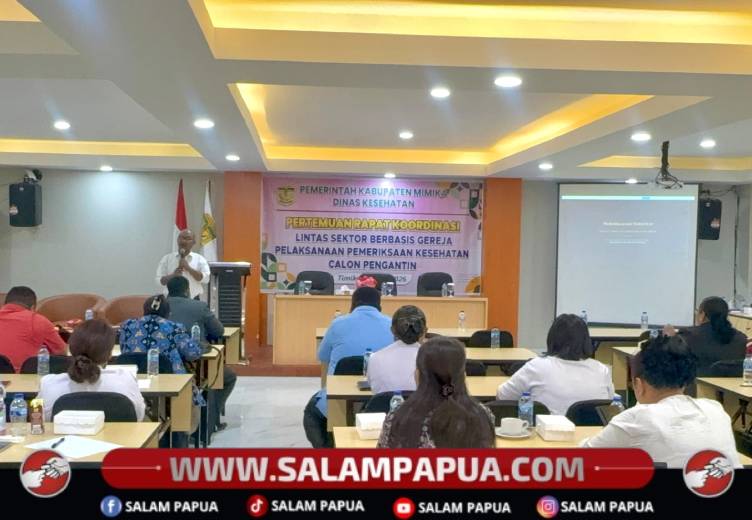 Dinkes Mimika Gandeng Gereja, Dorong Pemeriksaan Kesehatan Jadi Syarat Pranikah Catin