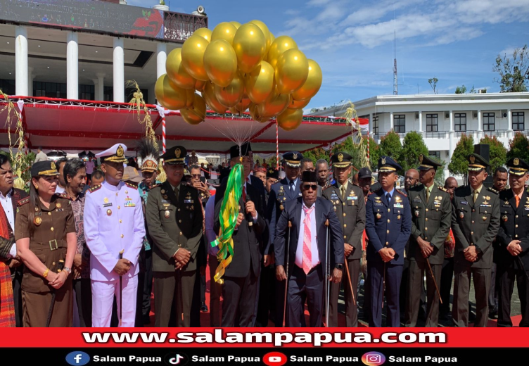 Pj Bupati Buka Rangkaian Perayaan HUT Mimika Ke-28